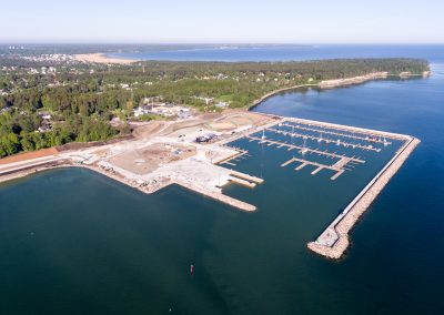 Проектирование и строительство яхтенного порта Какумяэ