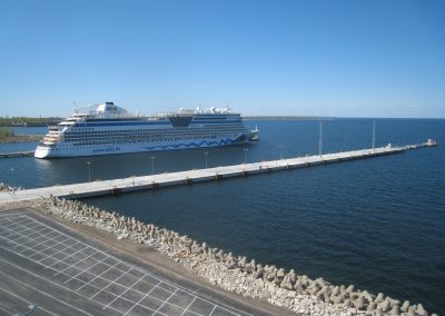 Строительство нового причала для круизных судов Старо-Таллиннского порта
