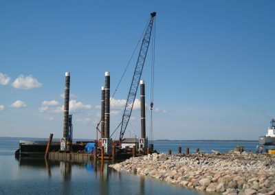 Construction of ro-ro ramp of quay no 6 in Paldiski South Harbour